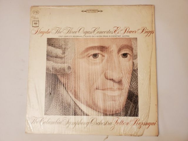 E. Power Biggs Haydn: The Three Organ Concertos vinyl record