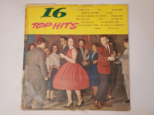 Various Artists 16 Top Hits vinyl record