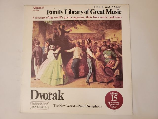 Anton?n Dvo??k The New World - Ninth Symphony vinyl record