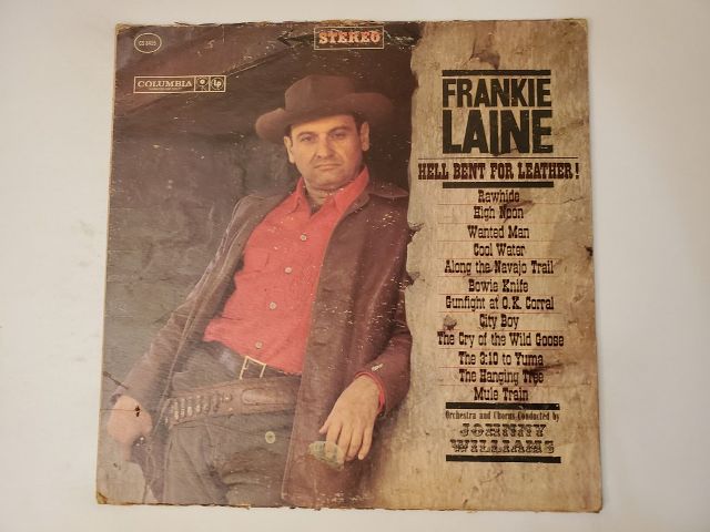 Frankie Laine Hell Bent for Leather! vinyl record