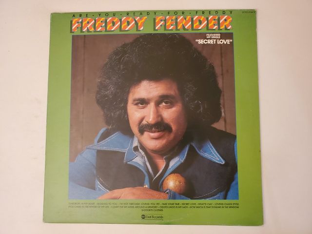 Freddy Fender Are You Ready for Freddy vinyl record