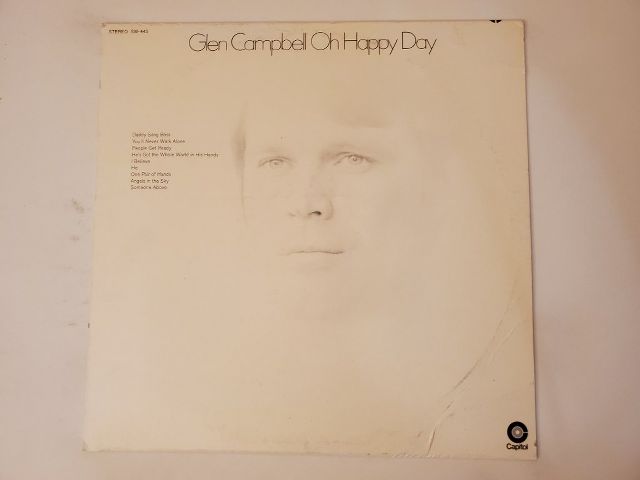 Glen Campbell Oh Happy Day vinyl record