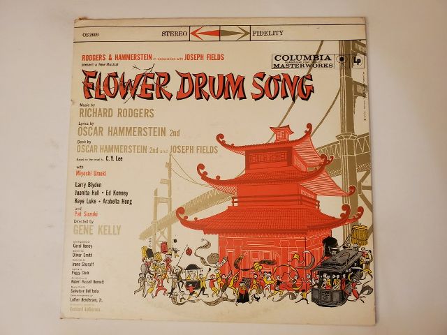 Original Cast Flower Drum Song vinyl record