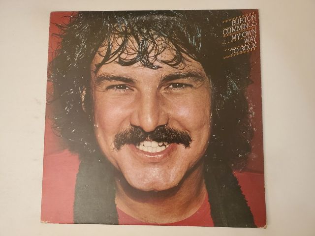 Burton Cummings My Own Way to Rock vinyl record