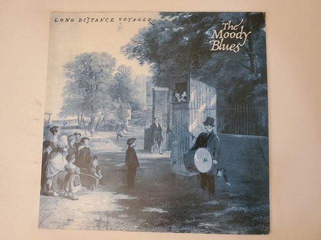 The Moody Blues Long Distance Voyager vinyl record