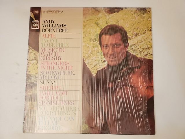 Andy Williams Born Free vinyl record