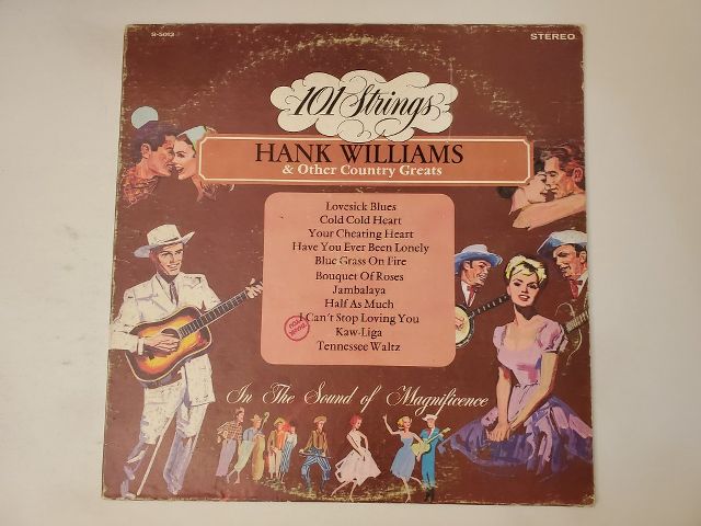 101 Strings Hank Williams & Other Country Greats vinyl record