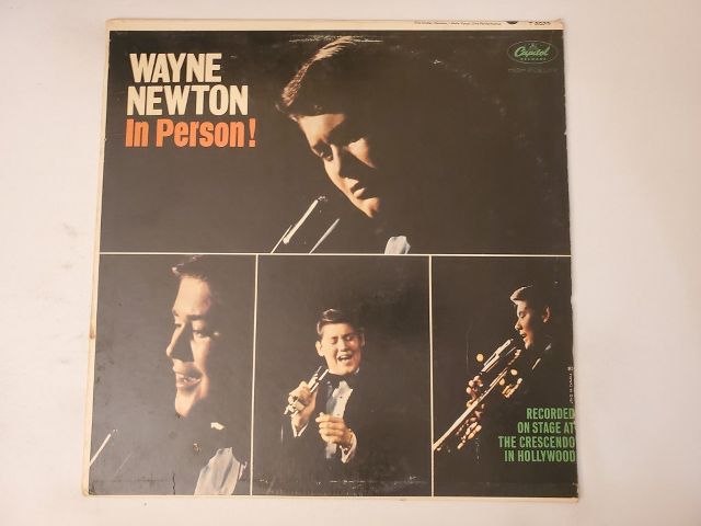 Wayne Newton In Person vinyl record