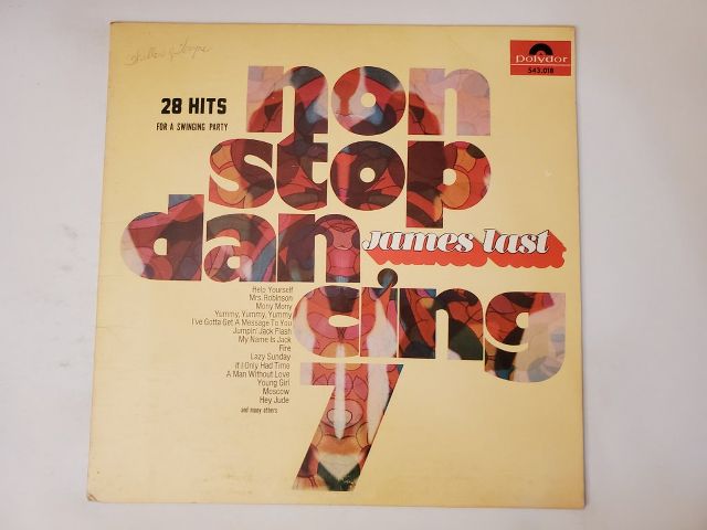 James Last Non Stop Dancing 7 vinyl record