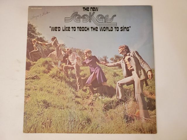 The New Seekers We'd Like to Teach the World to Sing vinyl record