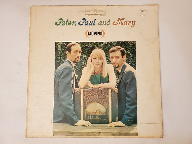Peter, Paul and Mary Moving vinyl record