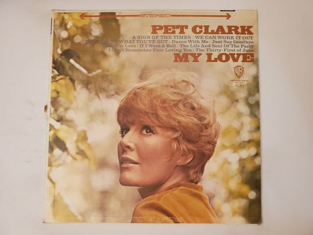 Pet Clark My Love vinyl record