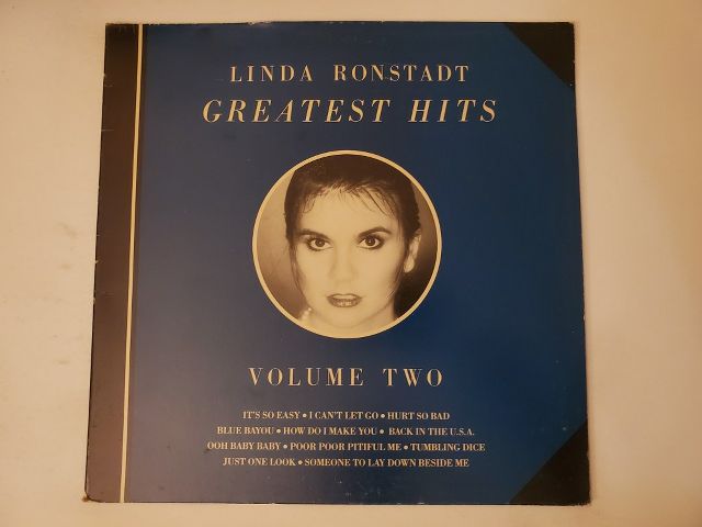 Linda Ronstadt Greatest Hits Volume Two vinyl record