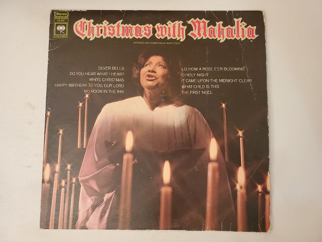 Mahalia Jackson Christmas with Mahalia vinyl record
