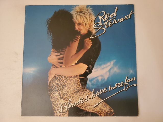 Rod Stewart Blondes Have More Fun vinyl record