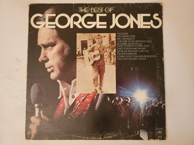 George Jones The Best of George Jones vinyl record
