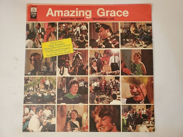 Various Artists (Noel Kingston, Aileen Hamilton-Sinton, The Bluebell Singers, Paddy Noonan Band) Amazing Grace vinyl record