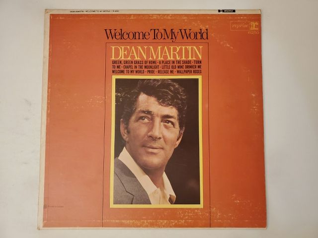 Dean Martin Welcome to My World vinyl record