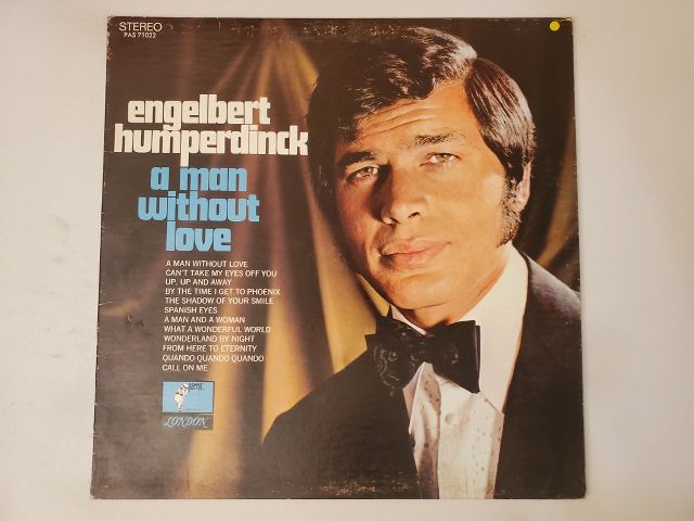 Engelbert Humperdinck A Man Without Love vinyl record