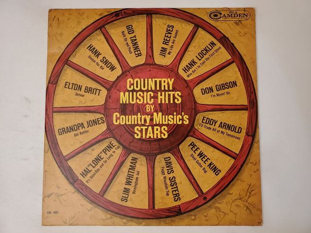 Various Artists Country Music Hits by Country Music's Stars vinyl record
