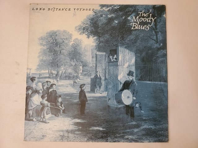 The Moody Blues Long Distance Voyager vinyl record