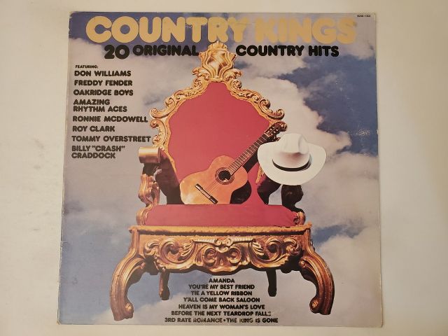 Various Artists Country Kings: 20 Original Country Hits vinyl record
