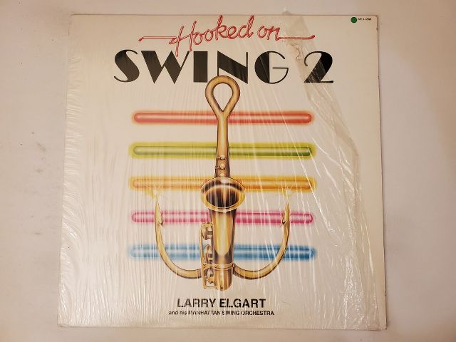 Larry Elgart and His Manhattan Swing Orchestra Hooked on Swing 2 vinyl record