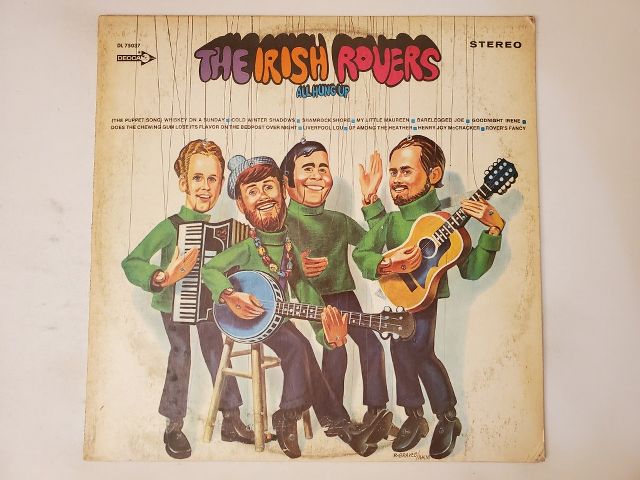 The Irish Rovers All Hung Up vinyl record