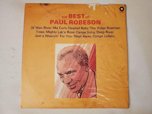 Paul Robeson The Best of Paul Robeson vinyl record