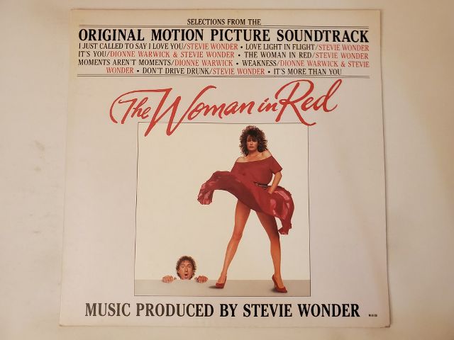 Stevie Wonder The Woman in Red vinyl record