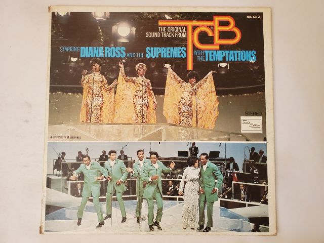 Diana Ross and The Supremes with The Temptations TCB (Takin' Care of Business) vinyl record