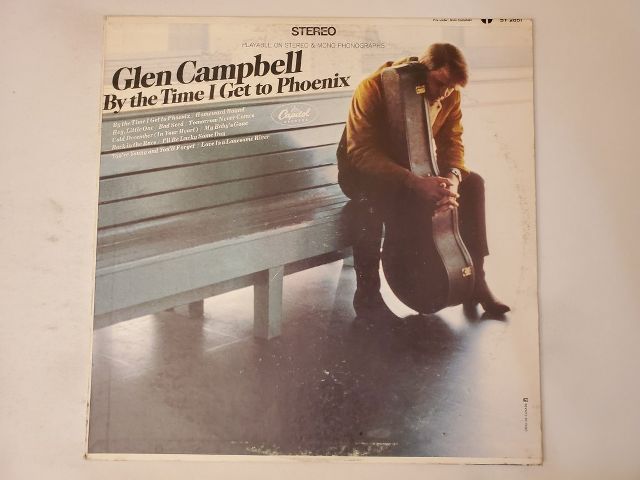 Glen Campbell By the Time I Get to Phoenix vinyl record