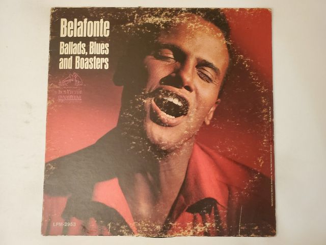Harry Belafonte Ballads, Blues and Boasters vinyl record