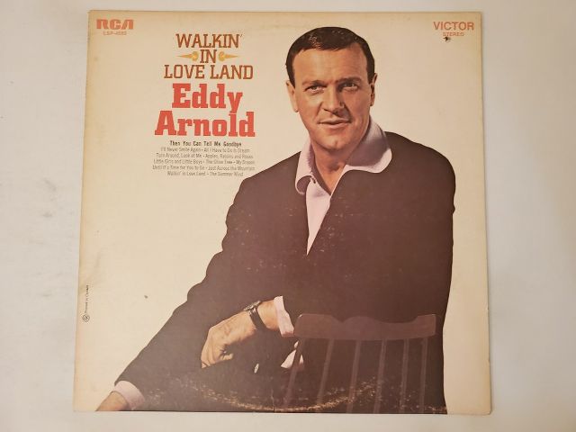 Eddy Arnold Walkin' in Love Land vinyl record