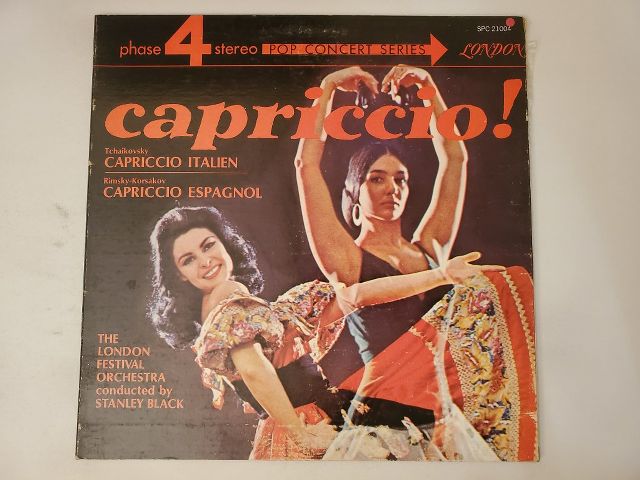 The London Festival Orchestra conducted by Stanley Black Capriccio! vinyl record