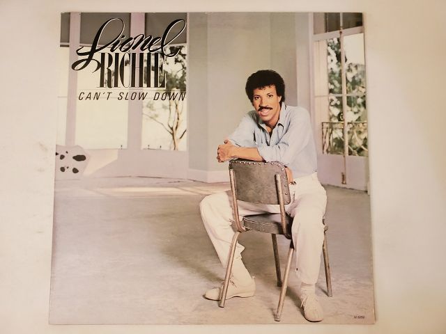 Lionel Richie Can't Slow Down vinyl record