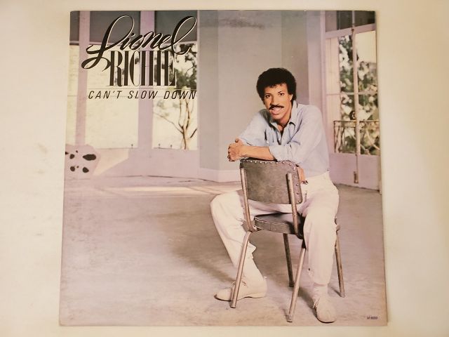 Lionel Richie Can't Slow Down vinyl record