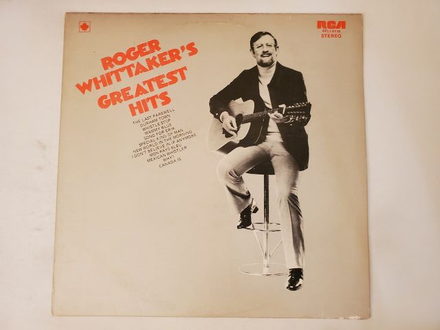 Roger Whittaker Greatest Hits vinyl record