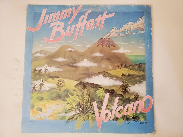 Jimmy Buffett Volcano vinyl record