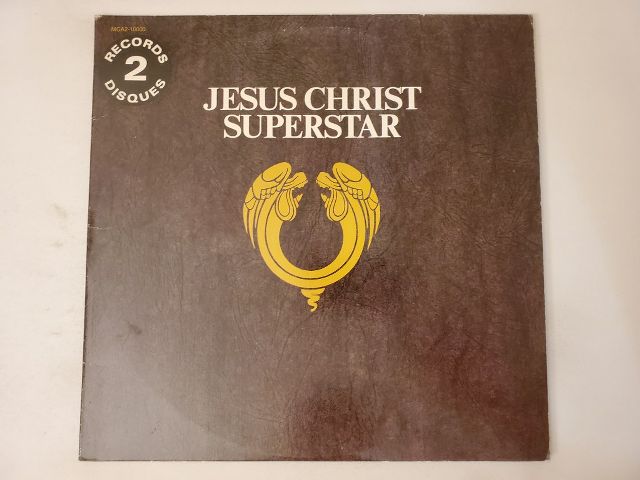 Andrew Lloyd Webber and Tim Rice Jesus Christ Superstar vinyl record
