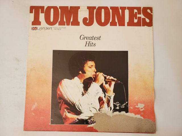 Tom Jones Greatest Hits vinyl record