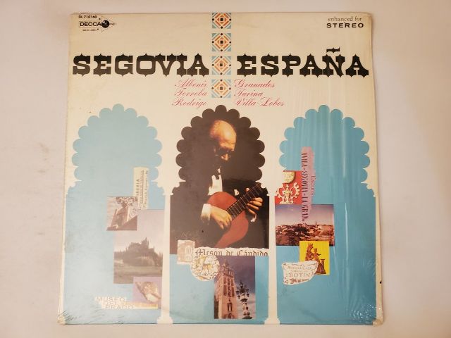 Andres Segovia Espa?a vinyl record