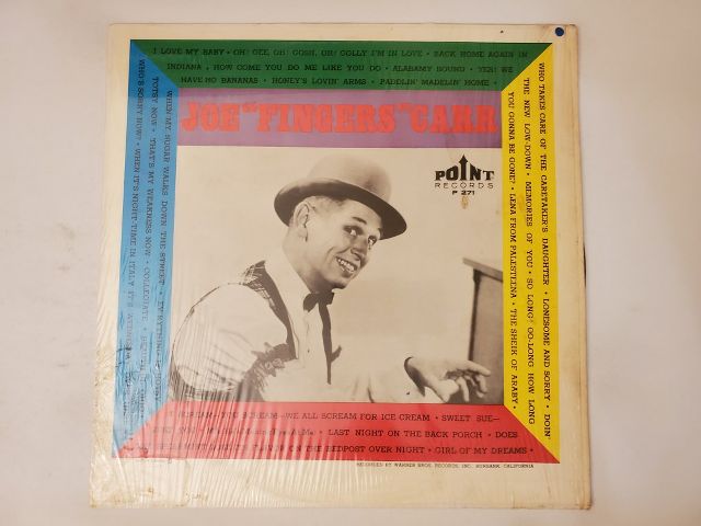 Joe "Fingers" Carr Unknown vinyl record