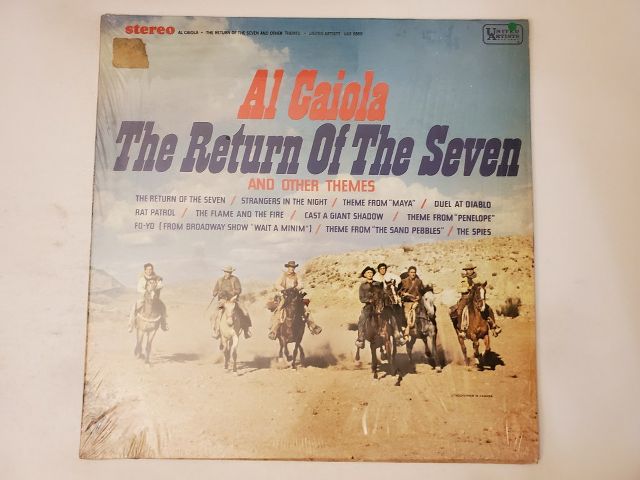 Al Caiola The Return of the Seven and Other Themes vinyl record