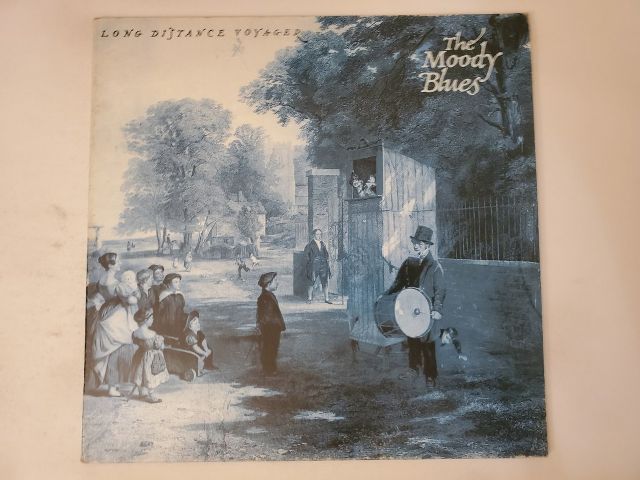 The Moody Blues Long Distance Voyager vinyl record