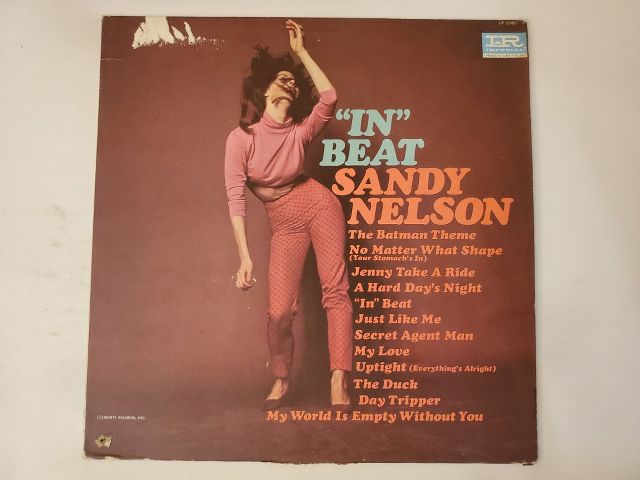 Sandy Nelson In Beat vinyl record