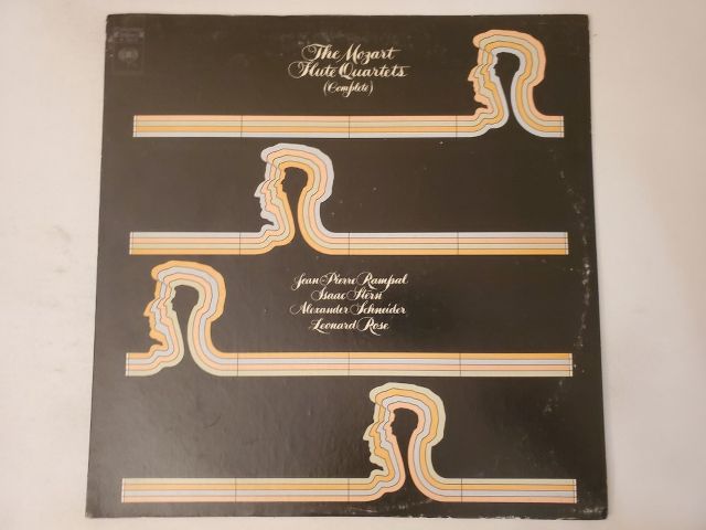 Jean-Pierre Rampal, Isaac Stern, Alexander Schneider, Leonard Rose The Mozart Flute Quartets (Complete) vinyl record