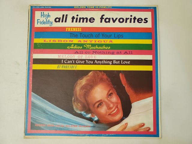 George Lewis and His All-Star Orchestra All Time Favorites vinyl record