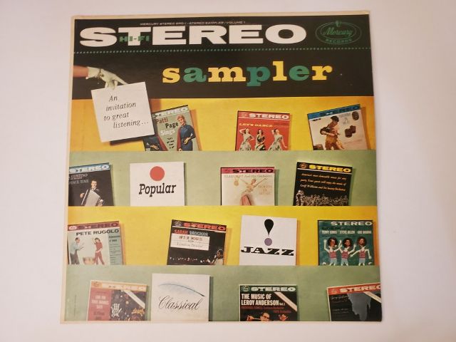 Various Artists Stereo Sampler vinyl record