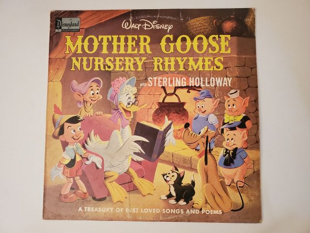 Sterling Holloway Mother Goose Nursery Rhymes vinyl record